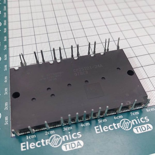 ماژول IGBT مدل CP25TD1-24Y ساخت Mitsubishi با ولتاژ 1200V و جریان 25A مناسب برای درایوهای صنعتی و اینورترها