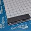 "تصویر آی‌سی ATMEGA16A، میکروکنترلر 8 بیتی با قابلیت‌های پیشرفته برای سیستم‌های کنترلی و رباتیک."